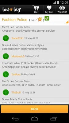 bidorbuy android App screenshot 1